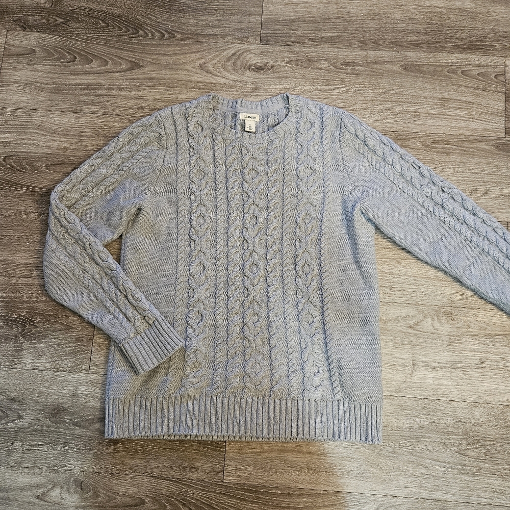 LL Bean Cable Knit Sweater